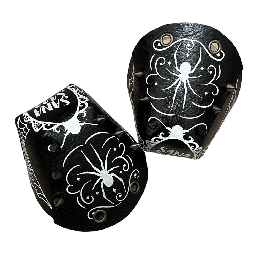 Reflective Spider Leather Toe Guards - Picture 4 of 7